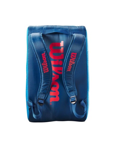 Padel Bag Wilson Padel Blue Red Bag Junior |WILSON |WILSON racket bags