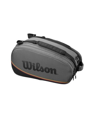 Paletero Wilson Tour Pro Staff Padel Gris |WILSON |Bolsa raquete WILSON