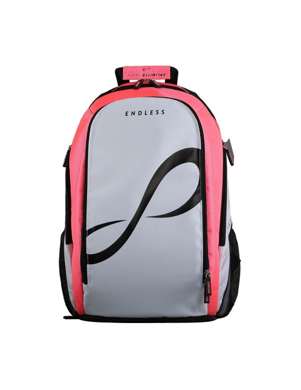 Mochila Endless Icon Blanco Rosa |ENDLESS |Padel backpacks