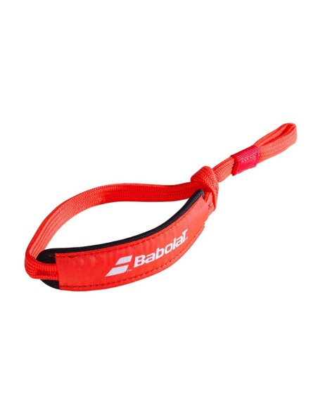 Cordon Babolat Wrist Strap Pad Red |BABOLAT |Padel accessories