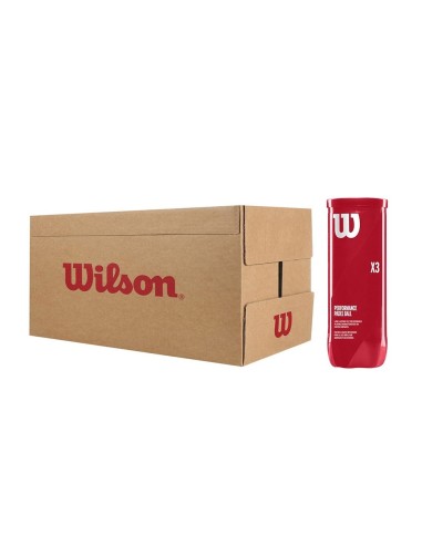 Cajon 24 Botes Wilson Padel X3 Ball |WILSON |Cajones