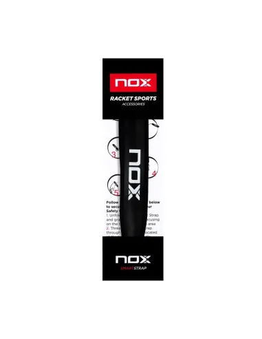 Cordão de luxo Nox Smartstrap preto |NOX |Acessórios de padel