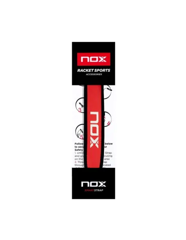 Cordon Nox Smartstrap Luxury Rojo |NOX |Accesorios de pádel