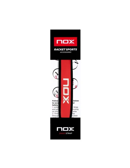 Cordão Nox Smartstrap Luxo Vermelho |NOX |Acessórios de padel Cordão Nox Smartstrap Luxo Vermelho |NOX |Acessórios de padel