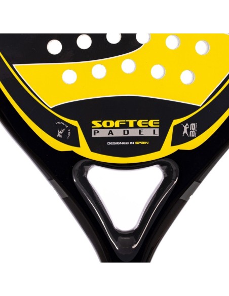 Softee Pro Master Evolution Yellow |SOFTEE |Softee Padel Rackets Softee Pro Master Evolution Yellow |SOFTEE |Softee Padel Rackets