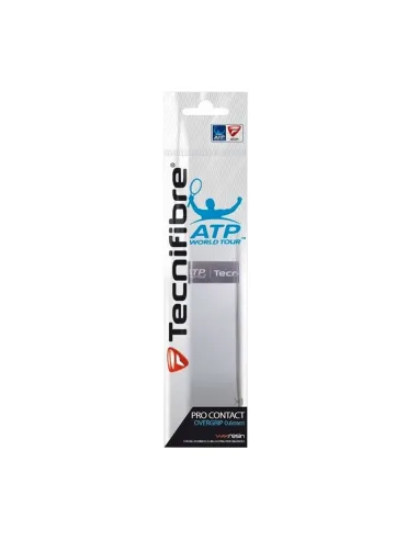 Pacote Com 50 Overgrip Tecnifibre Contact Pro Branco |TECNIFIBRE |Sobrepunhos