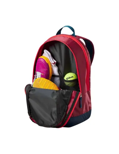 Padel Bag Wilson Red Backpack Junior |WILSON |WILSON racket bags