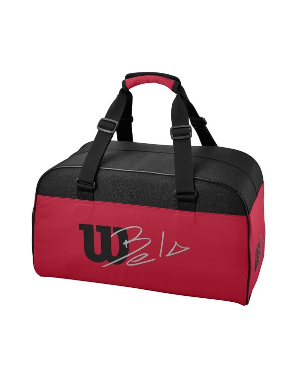 Wilson Bela Small Duffel Bag Black Red |WILSON |WILSON racket bags