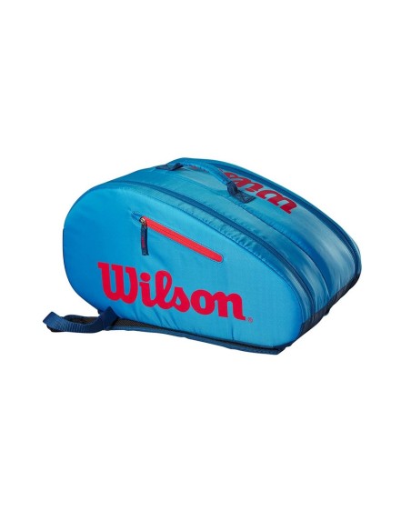 Saco Wilson Padel Bolsa Azul Vermelho Junior |WILSON |Bolsa raquete WILSON