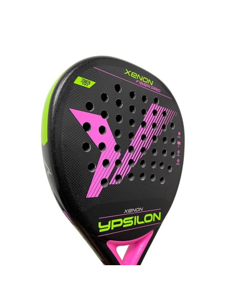 Raquette Ypsilon Xenon Fiber Pro Rose |Ypsilon |Raquettes de padel