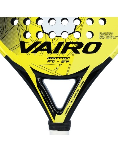 Vairo Across Yellow |VAIRO |Vairo Padel Rackets