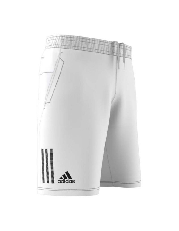 Short Adidas Club 3str Branco 2020 |ADIDAS |Roupa Paddle ADIDAS