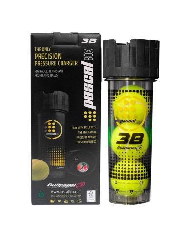 Pressuriseur Bullpadel Pascal Box 3b |BULLPADEL |Accessoires de padel