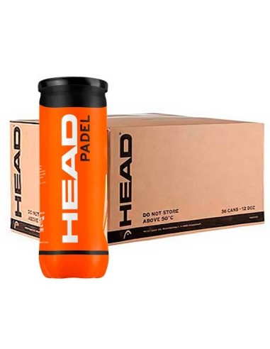 Cajon 24 Botes 3 Bolas Head Padel 575603 |HEAD |Bolas de padel