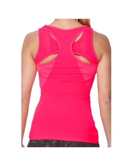 T-Shirt Athelete Tank Rose Fluo |ASICS |Vêtements de padel ASICS