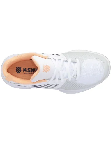 Kswiss Express Light 2 Blanco Melocoton Mujer 96744172 |K SWISS |Zapatillas pádel K-SWISS