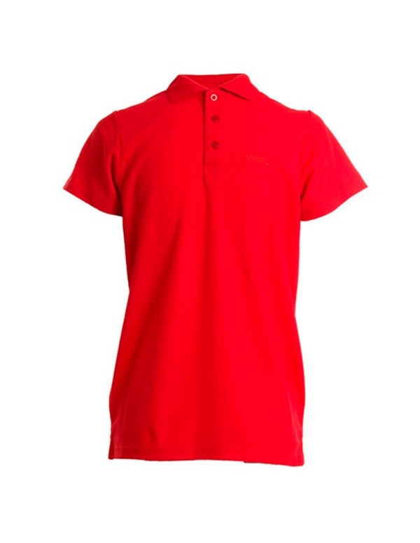 Polo S of t ee Classic Boy Rouge |SOFTEE |Vêtements de padel