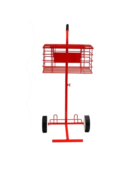 Chariot Porte-Balles Softee 80 Balles Rouge |SOFTEE |Cartons Chariot Porte-Balles Softee 80 Balles Rouge |SOFTEE |Cartons