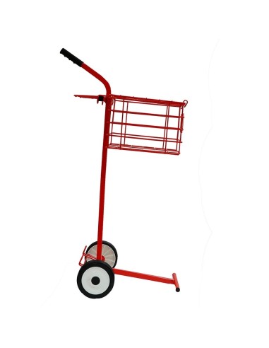 Carro Porta-Bolas Softee 80 Bolas Vermelho |SOFTEE |Caixas