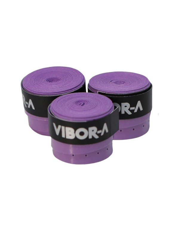 Pack 3 Overgrips Vibor-A Micr. Violeta 41217.008.1 |VIBOR-A |Overgrips