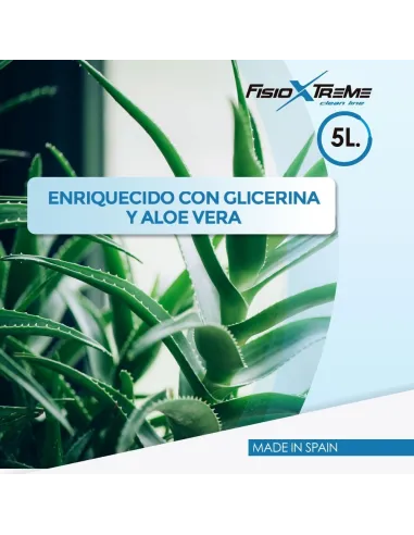 Gel Hidroalcohólico Fisioxtreme Aloe Vera 5 Litros |Fisio Xtreme |Otros accesorios