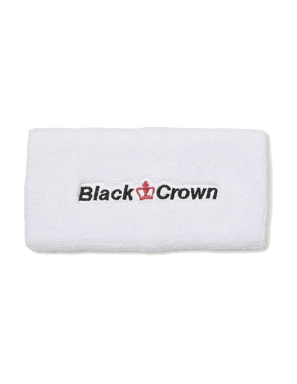 Muñequera Pequeña Black Crown Blanca 001702