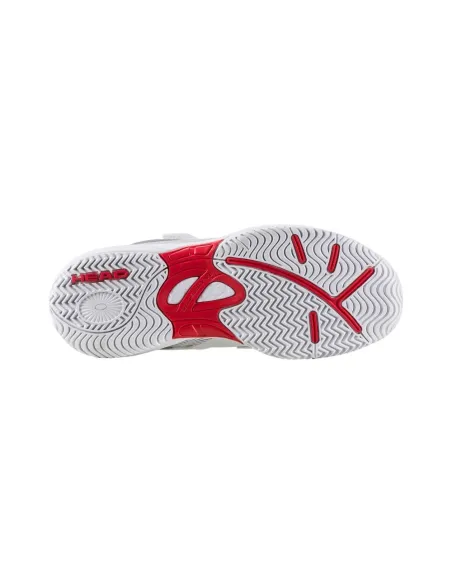 Zapatillas Head Sprint Velcro 3 Blanco Rojo Junior 275222Whrd |HEAD |Zapatillas pádel HEAD