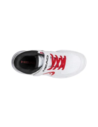 Sapatilhas Head Sprint Velcro 3 Branco Vermelho Junior 275222Whrd |HEAD |Sapatilhas de padel HEAD