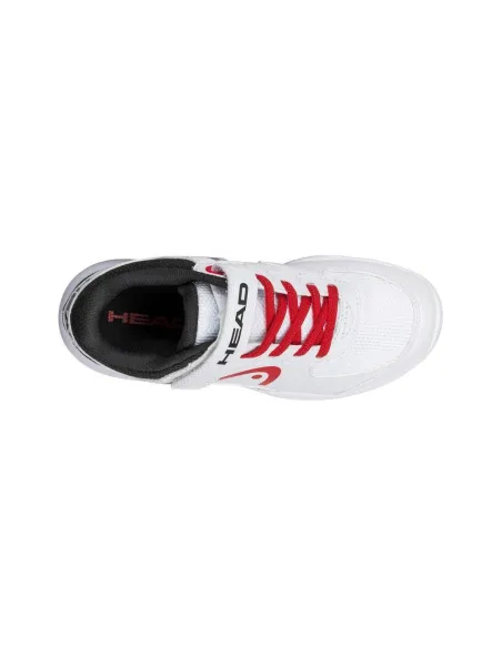 Sapatilhas Head Sprint Velcro 3 Branco Vermelho Junior 275222Whrd |HEAD |Sapatilhas de padel HEAD