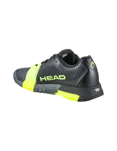 Head Revolt Pro 4 Noir Jaune 273102 Bkye |HEAD |Chaussures de padel HEAD