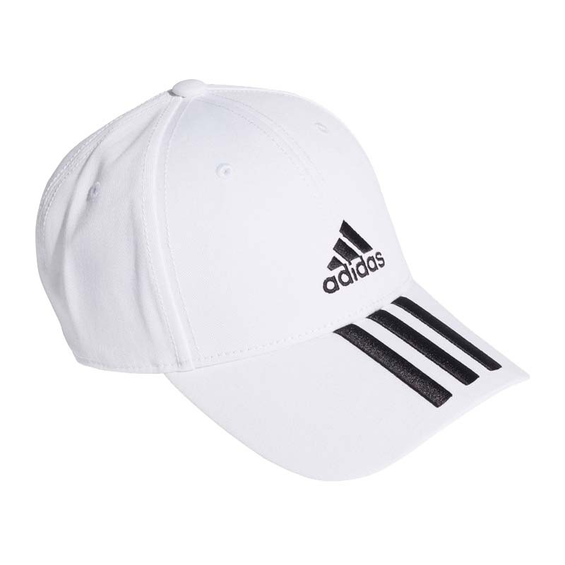 Casquette Adidas Bball 3S 2020 blanche | Chapeaux Time2Padel