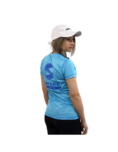 Camiseta Softee Padel Zero Mujer 74059.012 Celeste |SOFTEE |Ropa de pádel