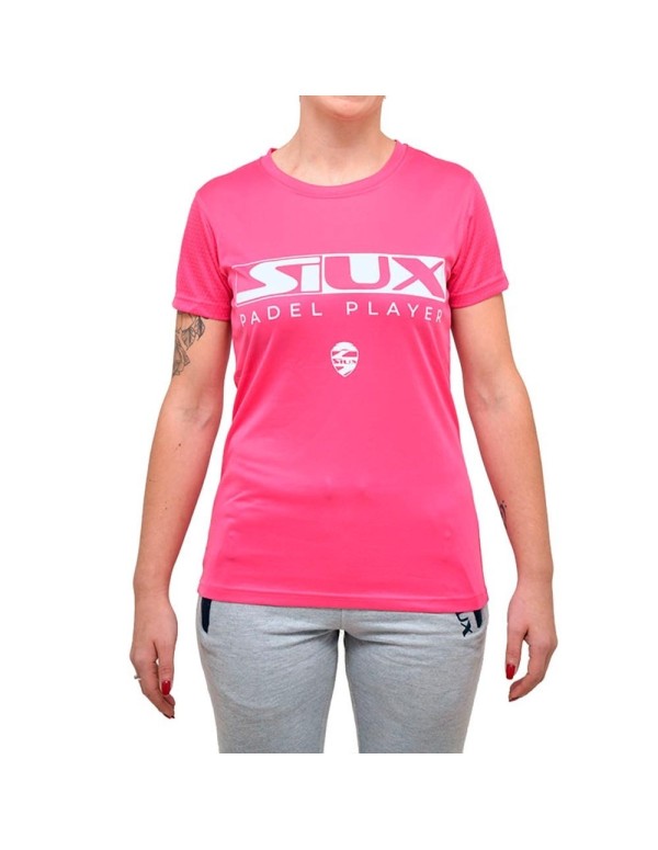 Camisa Feminina Siux Team 2021 40174.014 Fúcsia |SIUX |Roupa padel SIUX