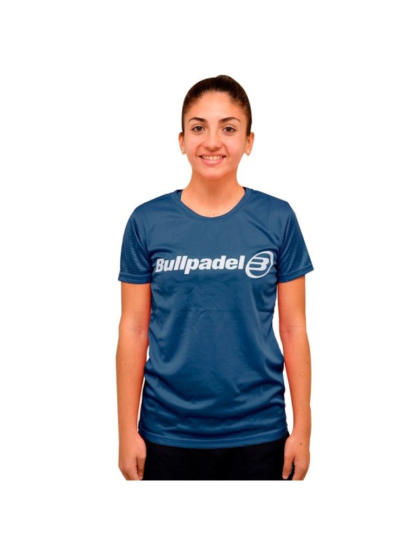 Camiseta Bullpadel 2021 40262.009 Marinho Feminino |BULLPADEL |Roupa de remo BULLPADEL