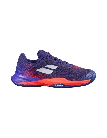 Babolat Jet Mach 3 All Court Azul Vermelho Junior 32F21648 4093 |BABOLAT |Sapatilhas de padel BABOLAT