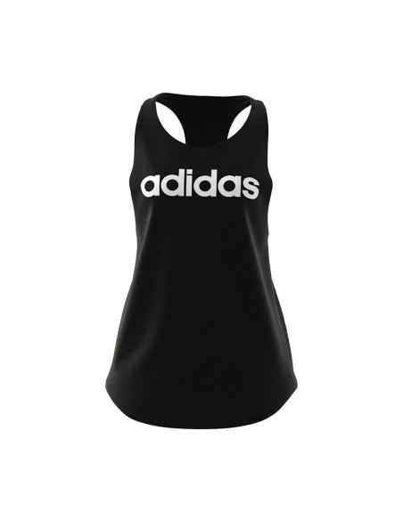 Camiseta Adidas Alcinhas Essentials Logo Mulher |ADIDAS |Roupa de Padel ADIDAS