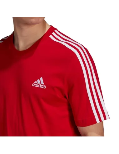 Camiseta Adidas Essentials 3 Listras |ADIDAS |Roupa de Padel ADIDAS