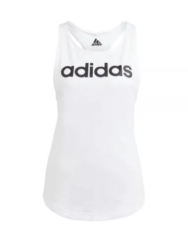 T-Shirt Adidas Senza Maniche Essentials Logo Donna |ADIDAS |Abbigliamento da padel ADIDAS