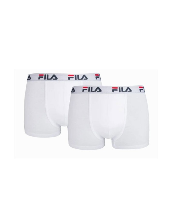 Pack 2 Boxer Fila Fu5004/2 300 White |FILA |Vêtements de padel