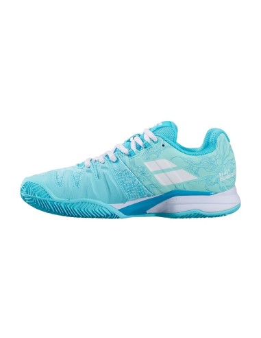 Chaussures Babolat Propulse Blast Clay Turquoise Femme 31S227514079 |BABOLAT |Chaussures de padel BABOLAT