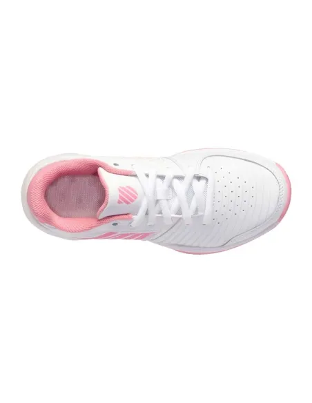 Kswiss Court Express Hb Bianco Rosa Donna 96750959 |K SWISS |Scarpe da padel K-Swiss Kswiss Court Express Hb Bianco Rosa Donna 96750959 |K SWISS |Scarpe da padel K-Swiss