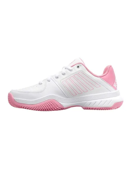 Kswiss Court Express Hb Branco Rosa Mulher 96750959 |K SWISS |Sapatilhas de padel K-Swiss Kswiss Court Express Hb Branco Rosa Mulher 96750959 |K SWISS |Sapatilhas de padel K-Swiss