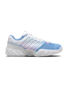 Kswiss Bigshot Light 4 Mixte Blanc Femme 96989454 |K SWISS |Chaussures de padel K-Swiss