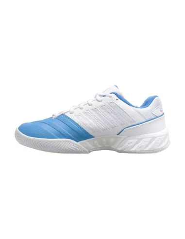 Kswiss Bigshot Light 4 Mixte Blanc Femme 96989454 |K SWISS |Chaussures de padel K-Swiss
