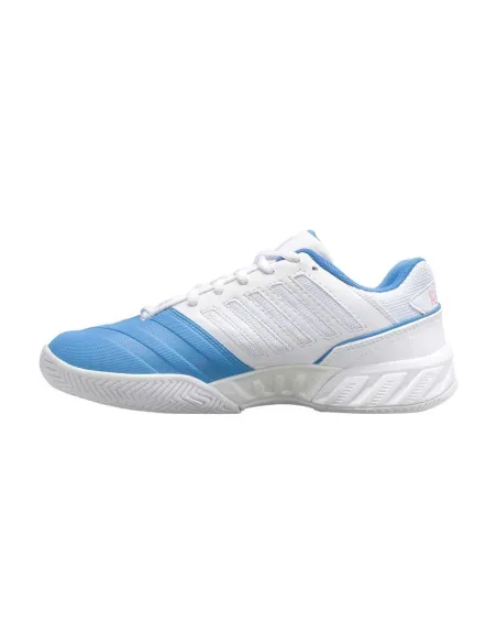 Kswiss Bigshot Light 4 Mixte Blanc Femme 96989454 |K SWISS |Chaussures de padel K-Swiss Kswiss Bigshot Light 4 Mixte Blanc Femme 96989454 |K SWISS |Chaussures de padel K-Swiss
