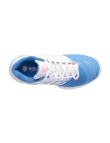 Kswiss Bigshot Light 4 Mixte Blanc Femme 96989454 |K SWISS |Chaussures de padel K-Swiss