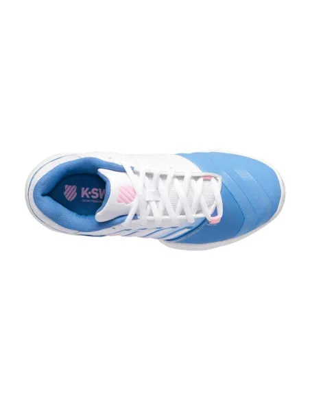 Kswiss Bigshot Light 4 Mixte Blanc Femme 96989454 |K SWISS |Chaussures de padel K-Swiss Kswiss Bigshot Light 4 Mixte Blanc Femme 96989454 |K SWISS |Chaussures de padel K-Swiss