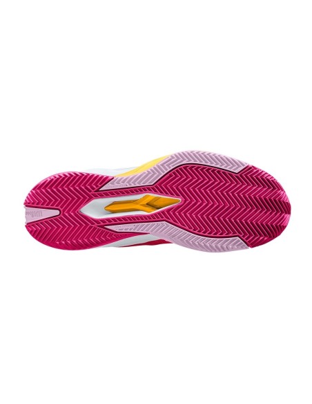 Wilson Rush Pro 4.0 Clay Blanco Rosa Mujer Wrs329480 |WILSON |Zapatillas pádel WILSON Wilson Rush Pro 4.0 Clay Blanco Rosa Mujer Wrs329480 |WILSON |Zapatillas pádel WILSON