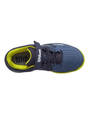 Zapatillas Wilson Kaos K 2.0 Azul Amarillo Junior Wrs329150 |WILSON |Zapatillas pádel WILSON