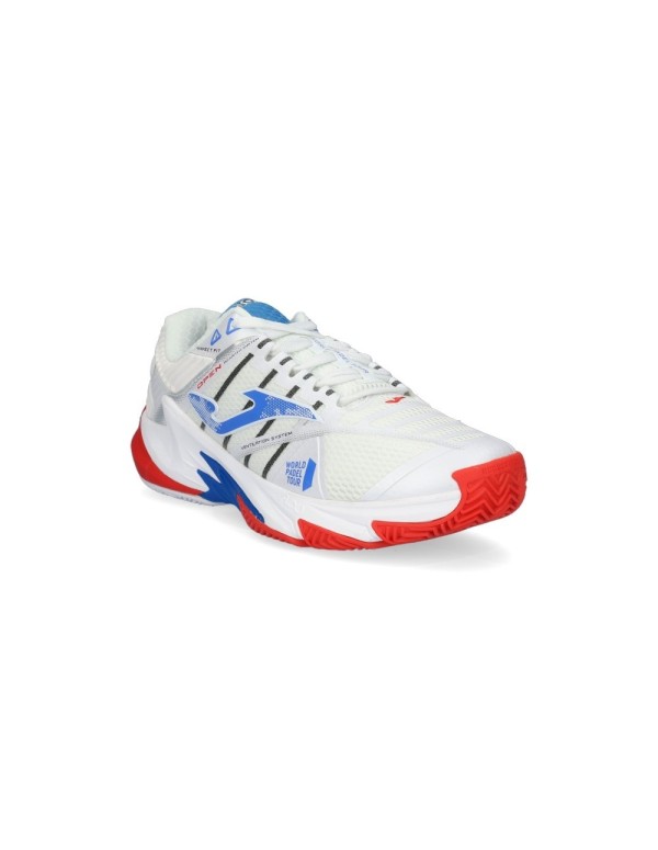 Joma T.Open 2232 Blanc Rouge Bleu Topenw2232pn |JOMA |Chaussures de padel JOMA
